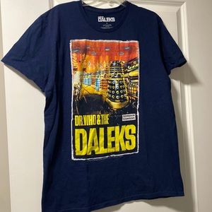 5️⃣/5️⃣ Dr Who short sleeved t shirt EUC